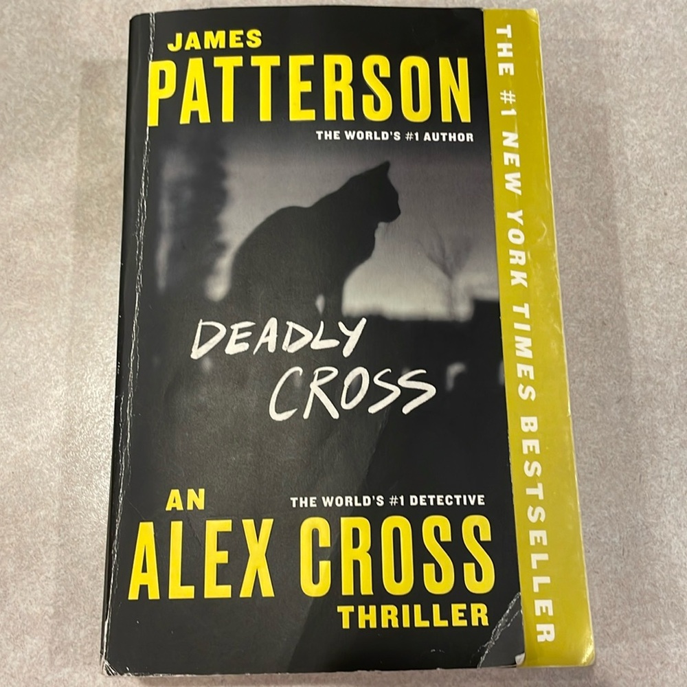 📚James Patterson Deadly Cross 2021 paperback mystery thriller orig2020 Alex C